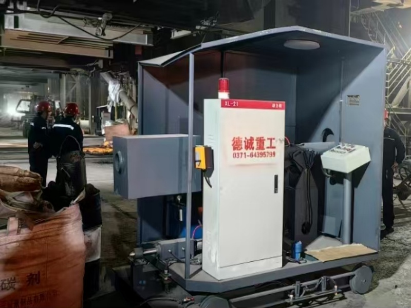 擋渣車客戶使用現場